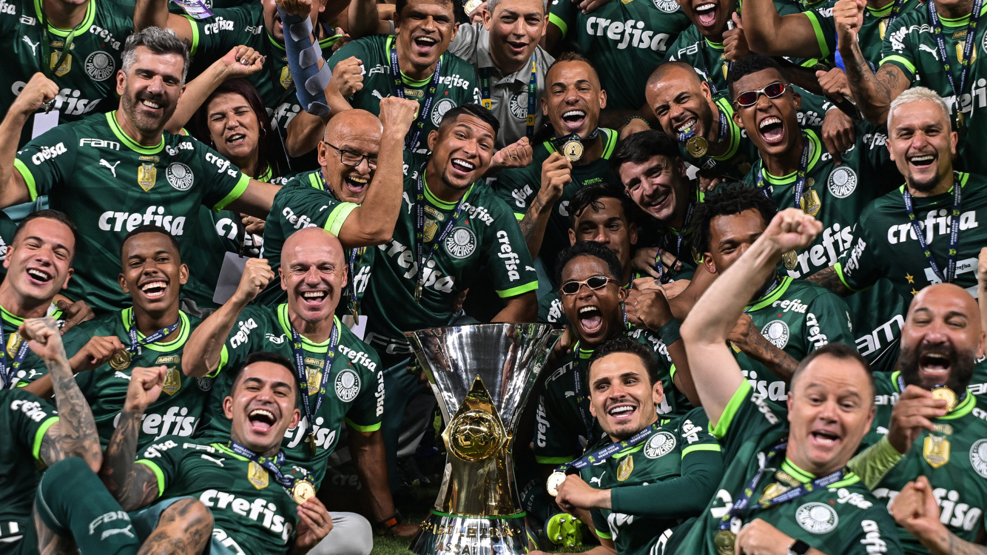 Palmeiras conquista o 12º Campeonato Brasileiro de sua história