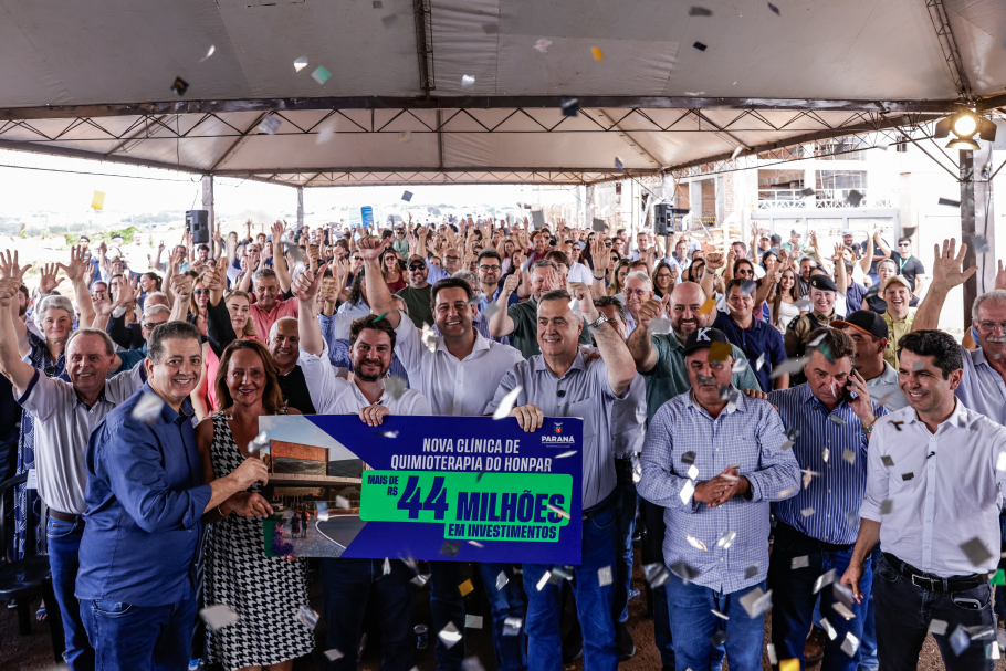 Governo do Paraná investe R$ 44,2 milhões em Clínica de Quimioterapia do HONPAR, em Arapongas