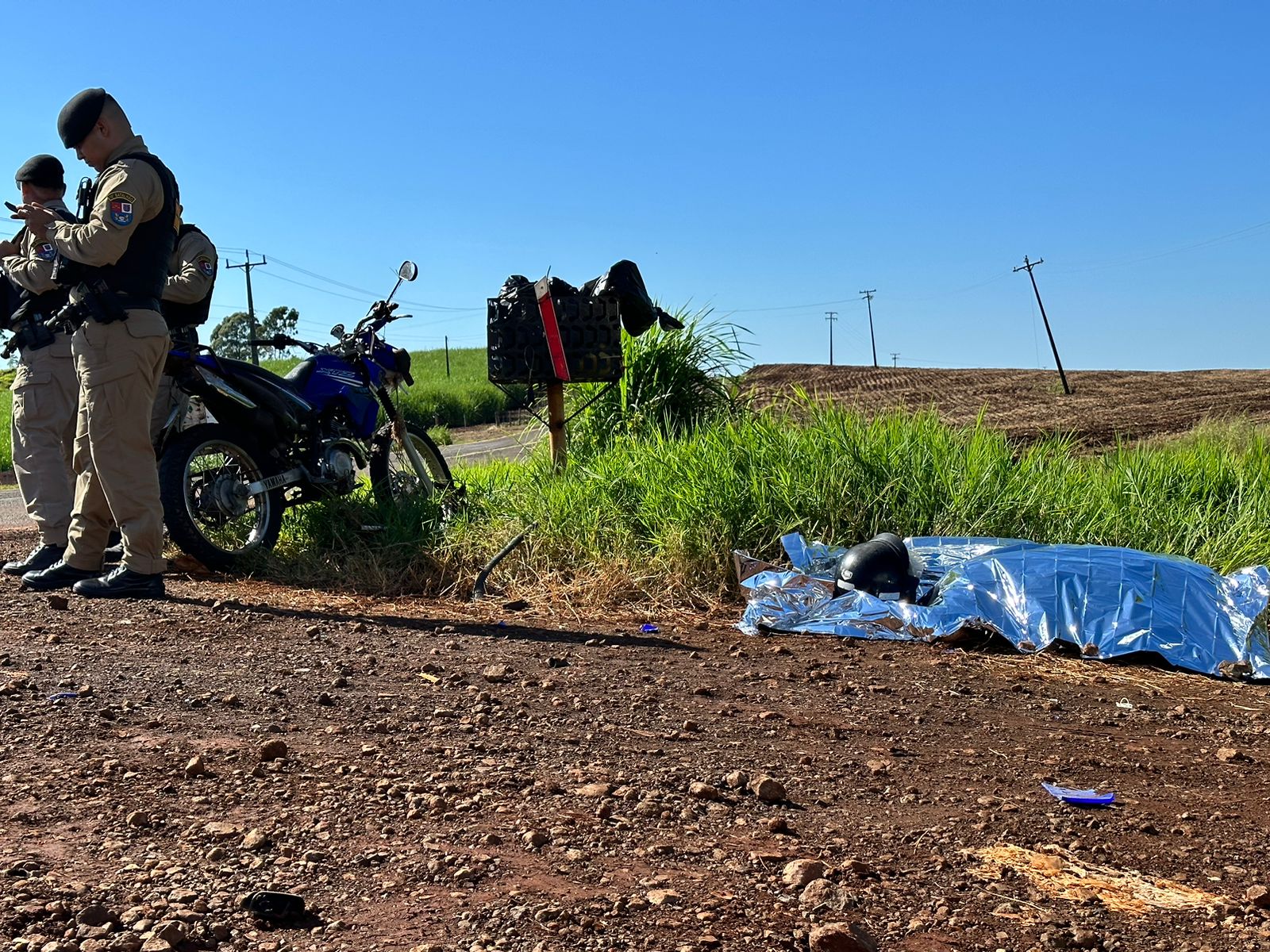 Motociclista morre após colisão frontal na Rodovia Florindo Pícoli, em Cambira