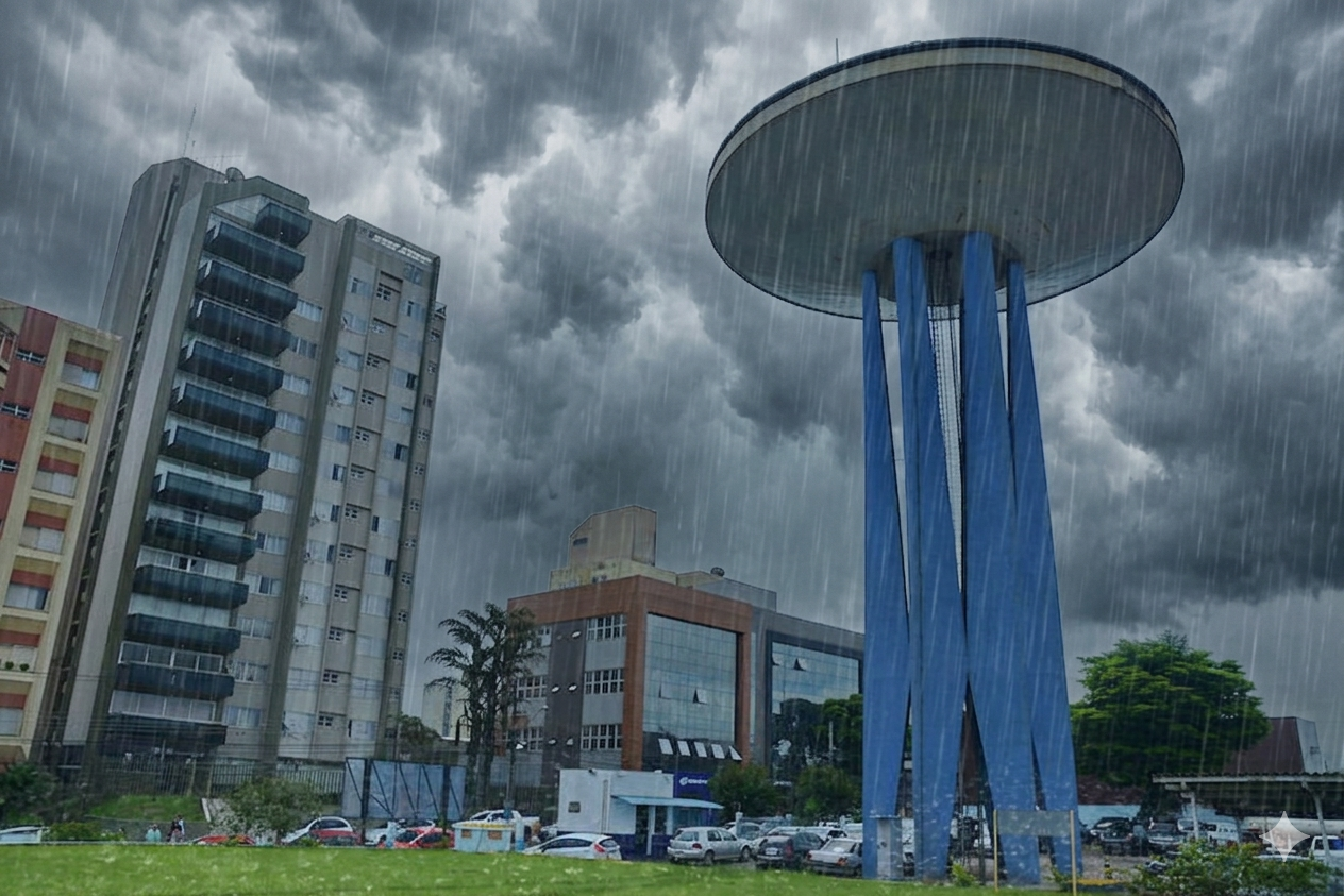 ATENÇÃO Apucarana: Início de semana será marcado por pancadas de chuva e alta umidade