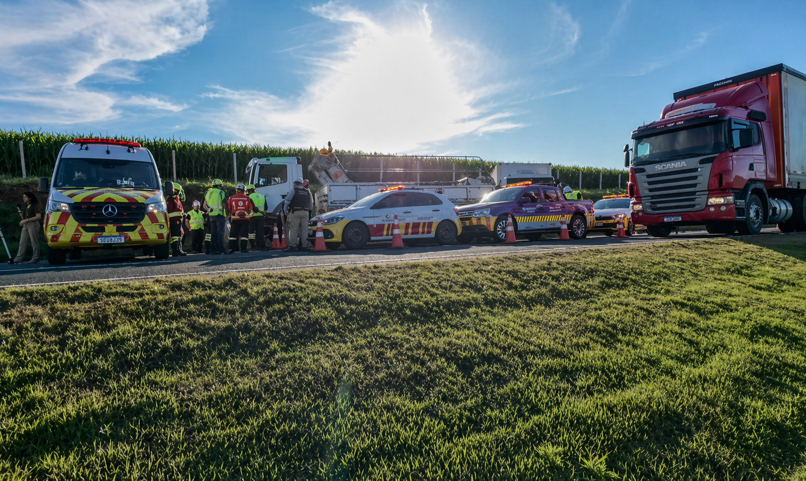 Trabalhador de Marilândia morre em acidente com guincho pesado na PR-445