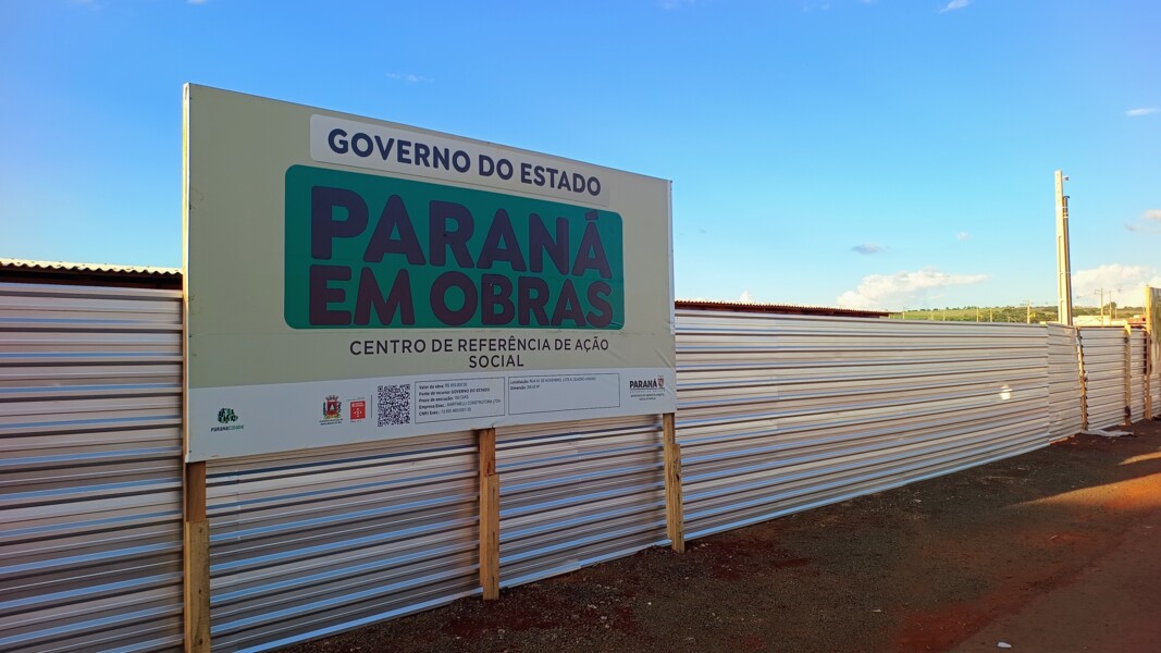 Marilândia do Sul recebe duas grandes obras em andamento