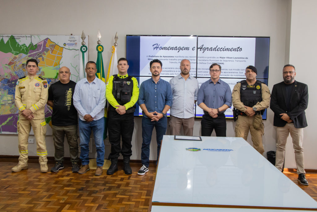 Subtenente Almir assume a Secretaria de Segurança de Apucarana