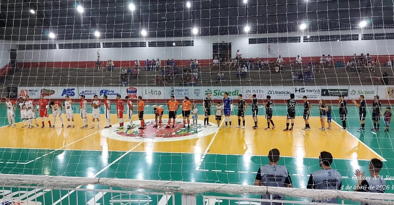 Apucarana Futsal empata mais uma e segue invicto no paranaense