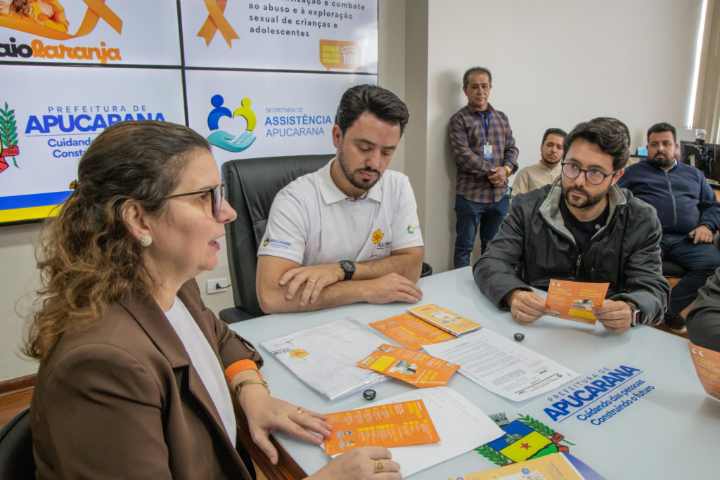 Apucarana reforça combate ao abuso infantil com campanha Maio Laranja