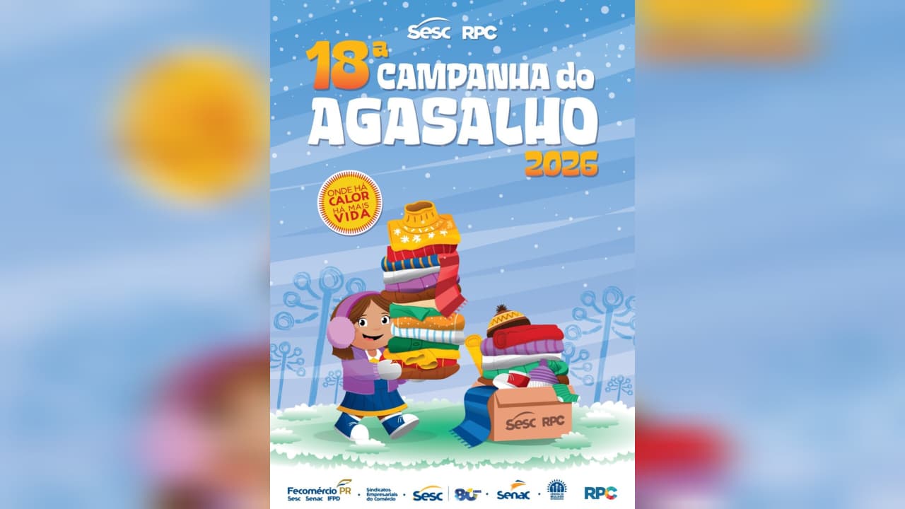 18ª Campanha do Agasalho mobiliza solidariedade em todo o Paraná