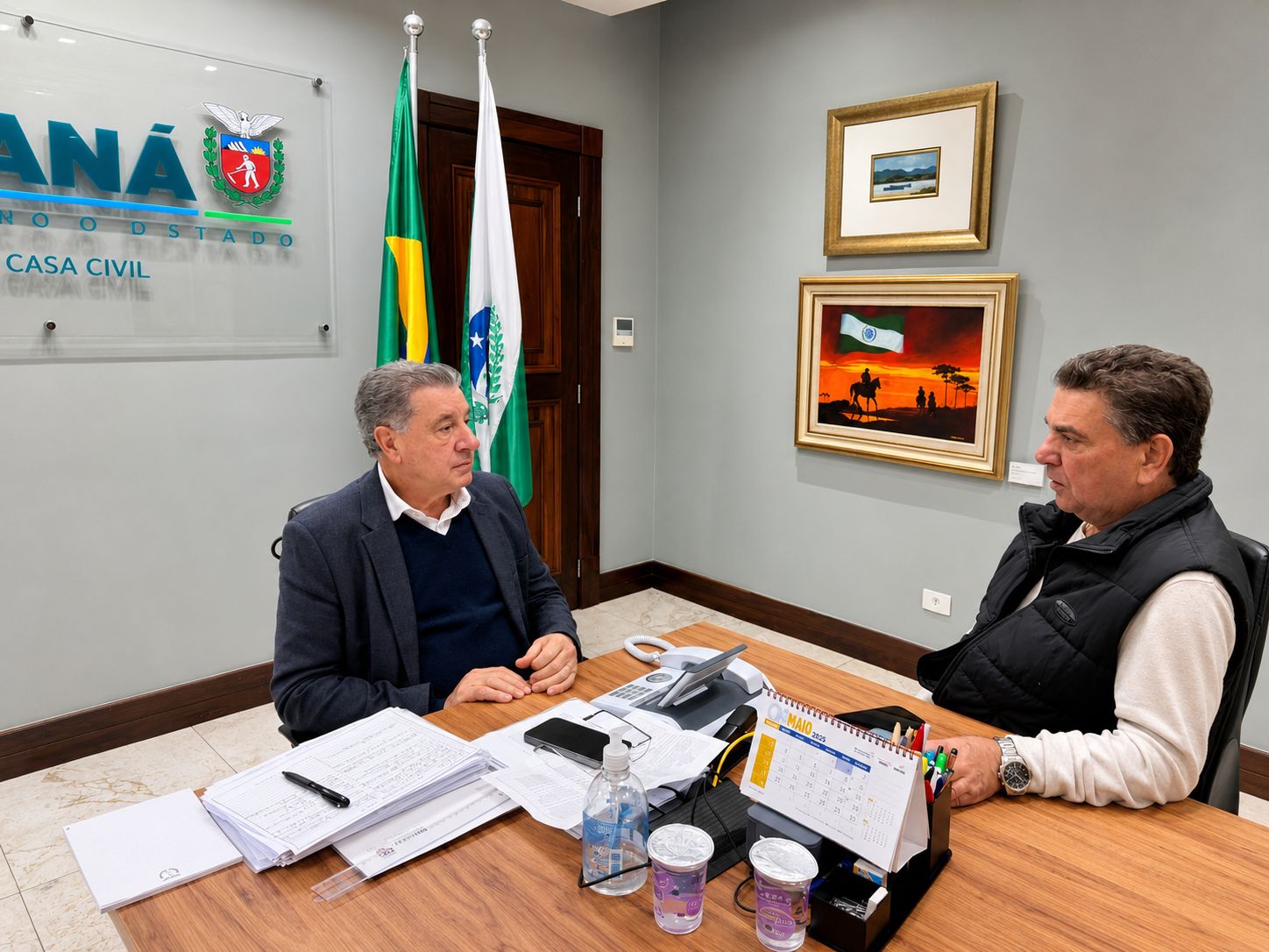 Sérgio Onofre cumpre agendas em Curitiba e reforça pedidos de obras estratégicas para Arapongas