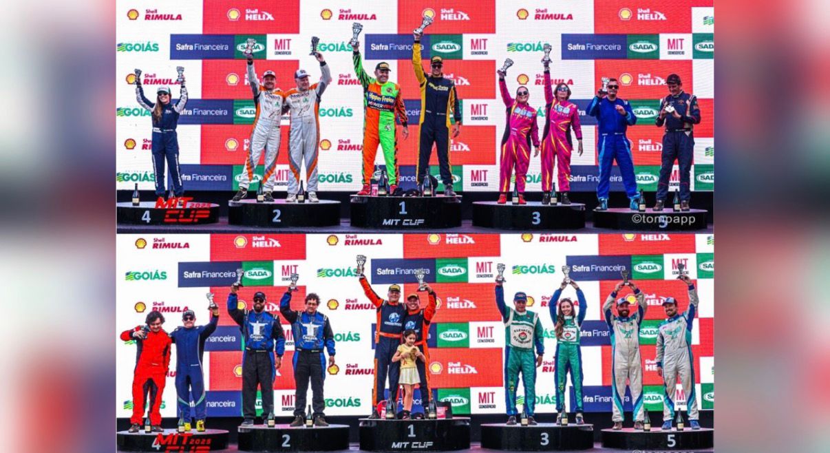 Pai e filho conquistam pódios na Mitsubishi Cup em SP