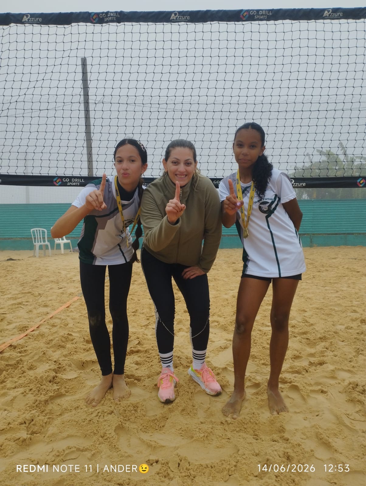 Dupla do Colégio Heitor Cavalcante conquista título macroregional e garante vaga na fase final dos Jogos Escolares