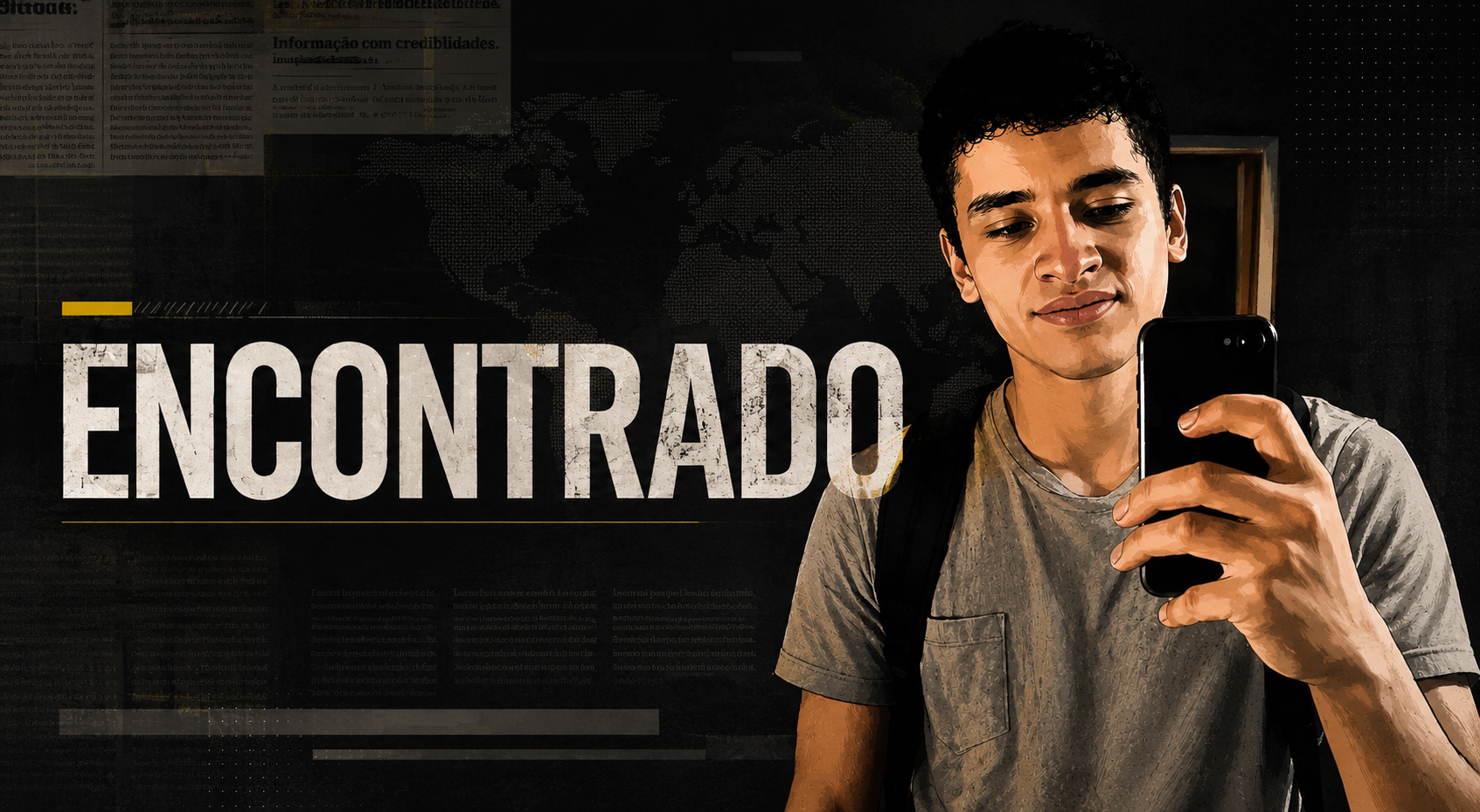 Jovem universitário que estava desaparecido é encontrado e passa por cuidados médicos