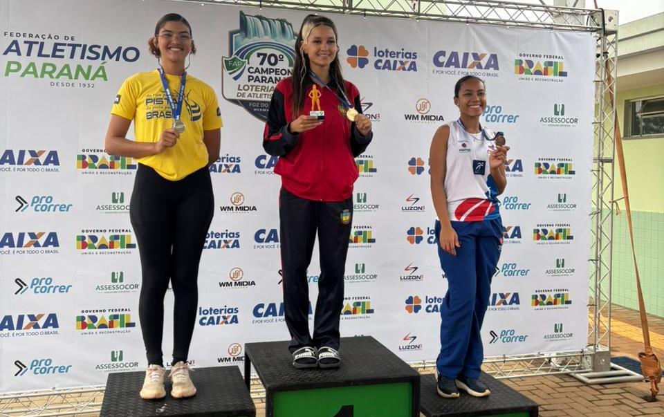 Apucarana volta a ser destaque no atletismo com participação de bolsistas do programa municipal de incentivo ao esporte