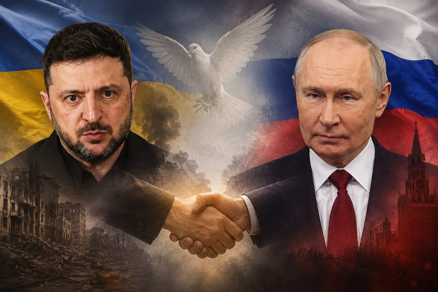 Após carta de Zelensky propondo cessar-fogo, Putin diz estar aberto a acordo de paz
