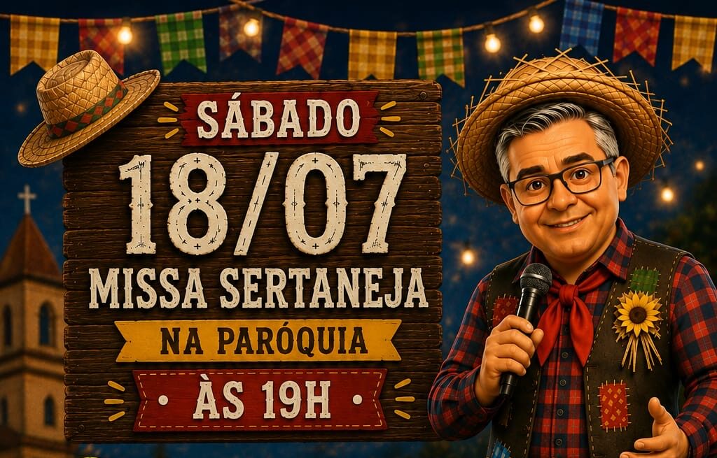Paróquia Cristo Rei promove Missa Sertaneja e Arraiá neste fim de semana em Apucarana