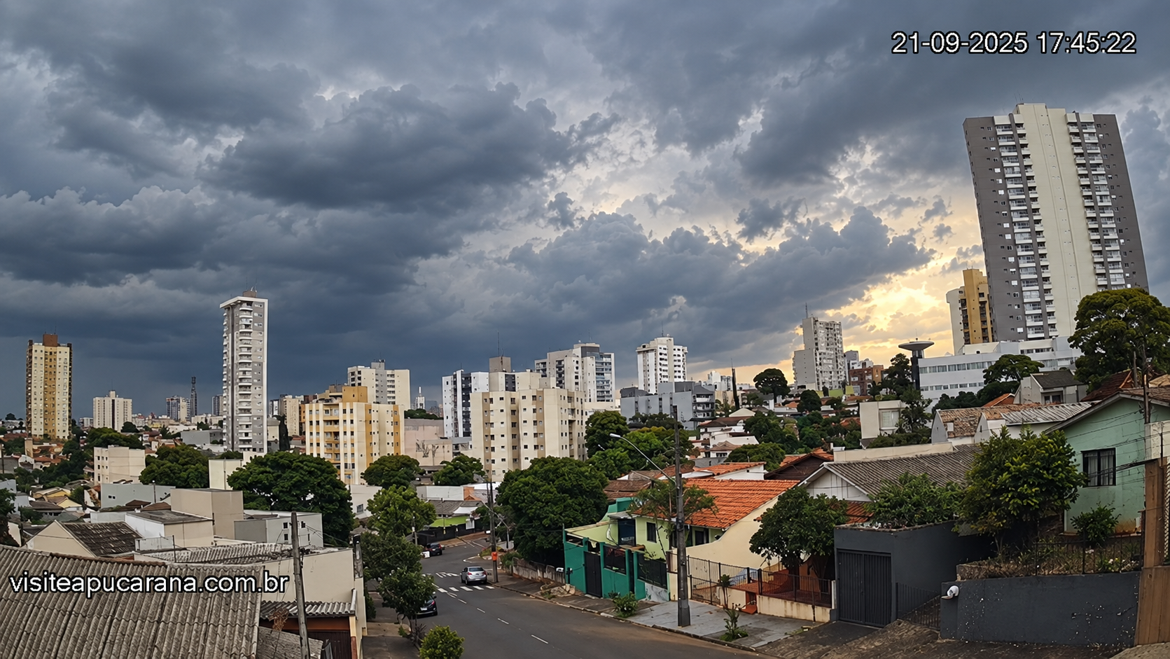CLIMA: Apucarana fica em alerta laranja, mas região tem áreas em VERMELHO