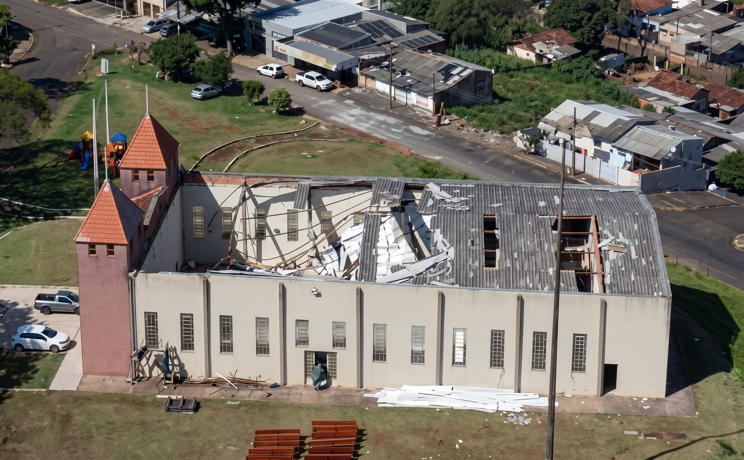 União e Fé: Padre lança campanha para reconstrução da Capela Nossa Senhora do Rocio