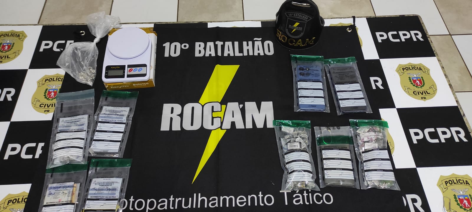 Homem é preso suspeito de tráfico de drogas em imóvel abandonado no Centro de Apucarana