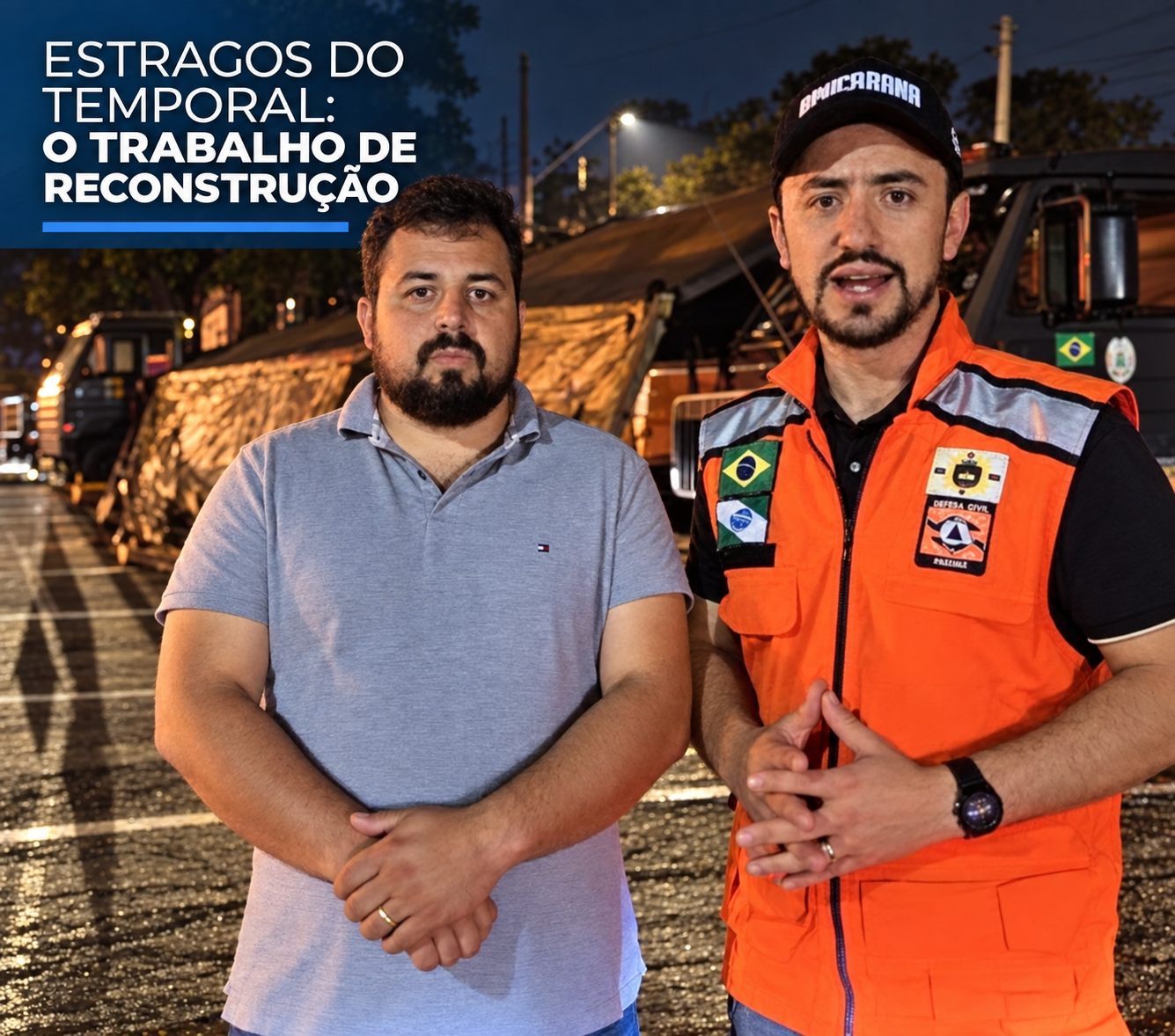 Prefeitura de Apucarana retoma entrega de telhas a moradores cadastrados pela Defesa Civil; entenda