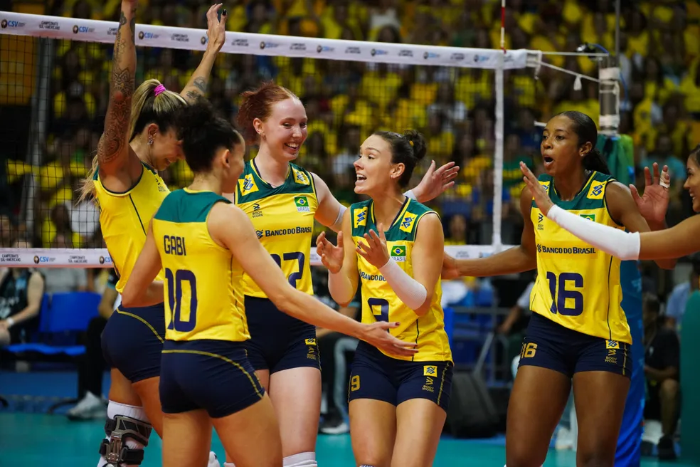 Brasil vence a Argentina, conquista o Sul-Americano e garente vaga para as Olimpiadas de LA