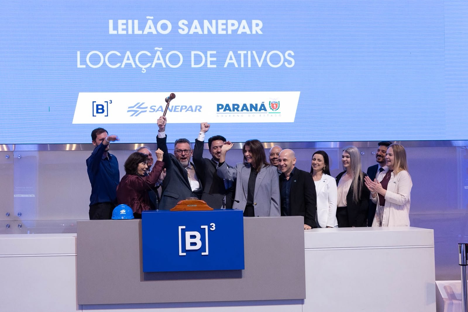 Sanepar define Consórcio Águas do Paraná como vencedor do leilão de megaprojeto no Norte do estado