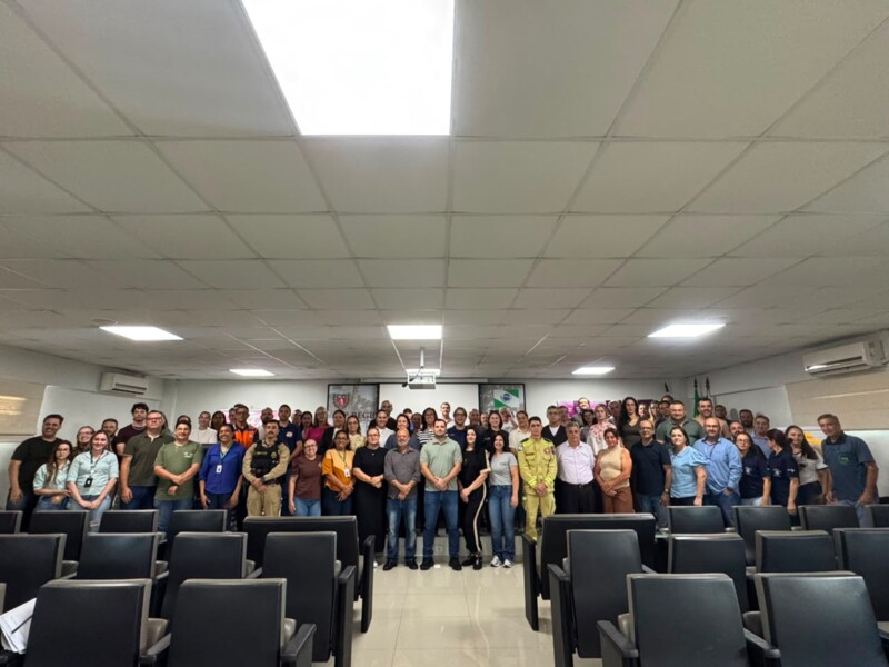 Defesa Civil de Marilândia do Sul participa de reunião na 16º Regional de Saúde.